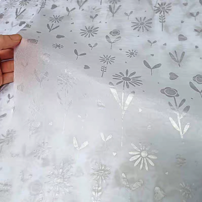 Personalized Logo Tissue Paper, Custom Design, Gift Wrapping Paper, Small Business Packaging, 100 Count, Semi-Transparent