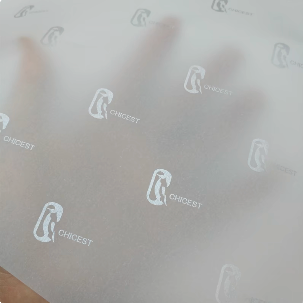 Personalized Logo Tissue Paper, Custom Design, Gift Wrapping Paper, Small Business Packaging, 100 Count, Semi-Transparent