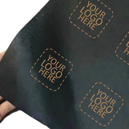 Personalized Logo Tissue Paper, Custom Design, Gift Wrapping Paper, Small Business Packaging, 100 Count, Semi-Transparent