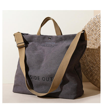 Cotton Canvas Tote Shopping Bag, Multi-function Tote Bag --- as low as $2.30 (Copy)