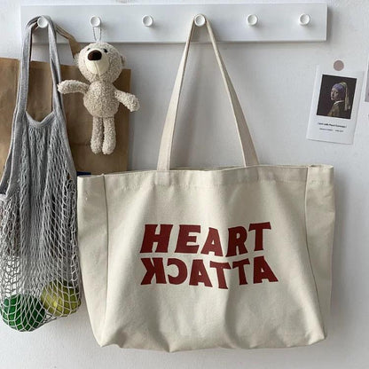 Cotton Canvas Tote Shopping Bag, Multi-function Tote Bag --- as low as $2.76